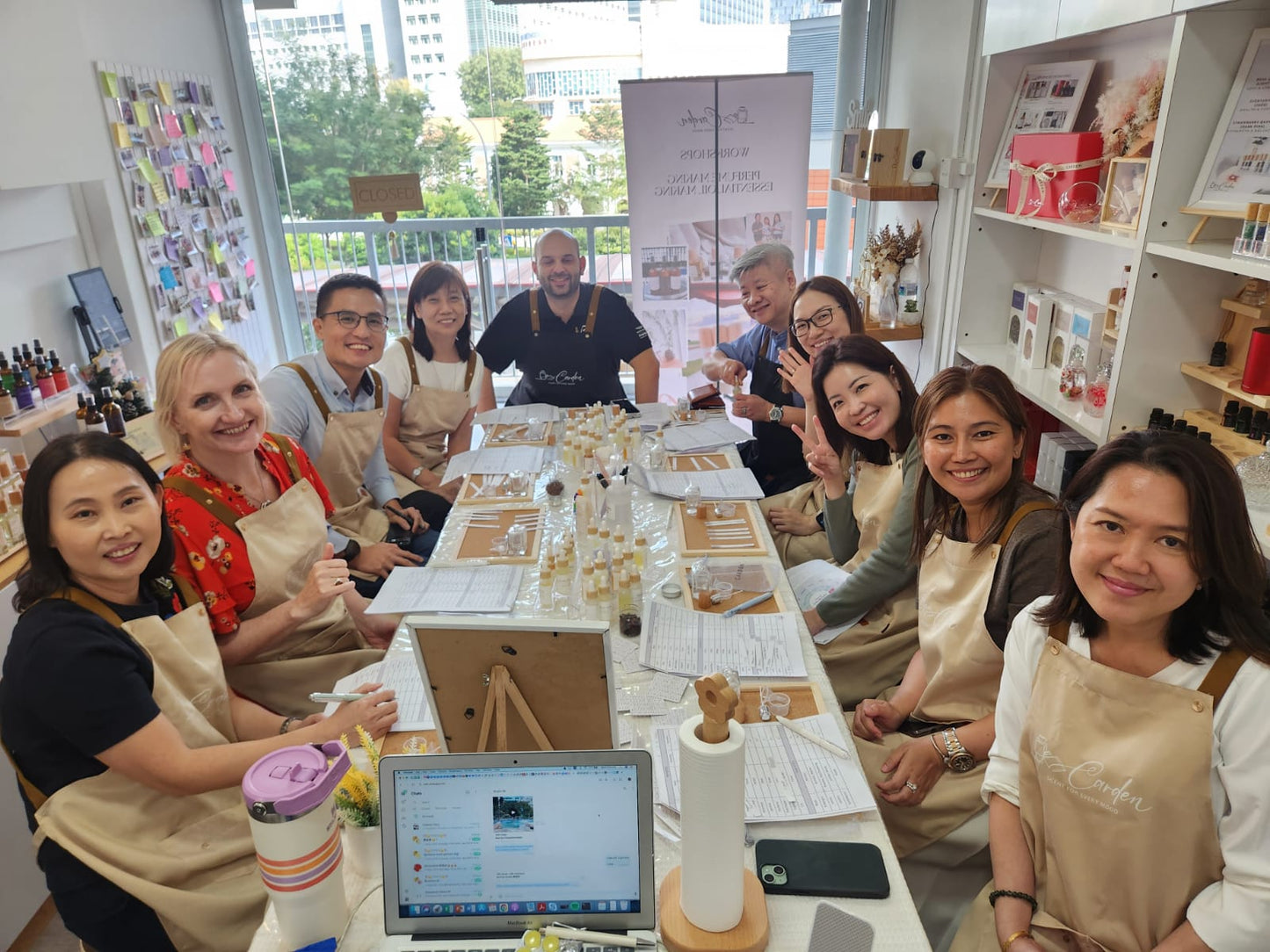 Perfume making workshop