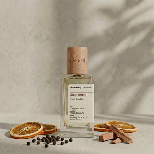 BITS OF WARMTH   (Inspired by Hermès, Terre d'Hermès )