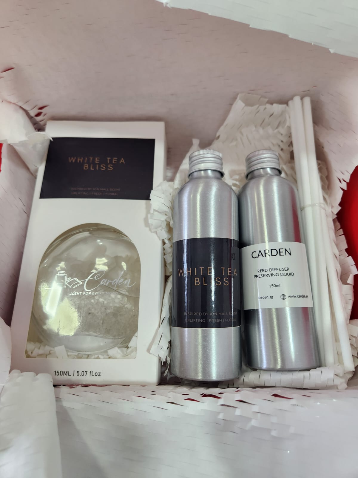 Crystal Herbarium Reed Diffuser Set