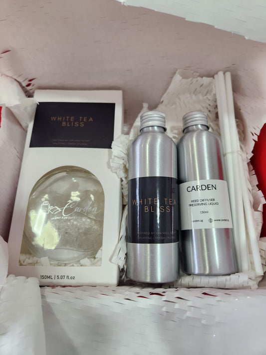 Crystal Herbarium Reed Diffuser Set